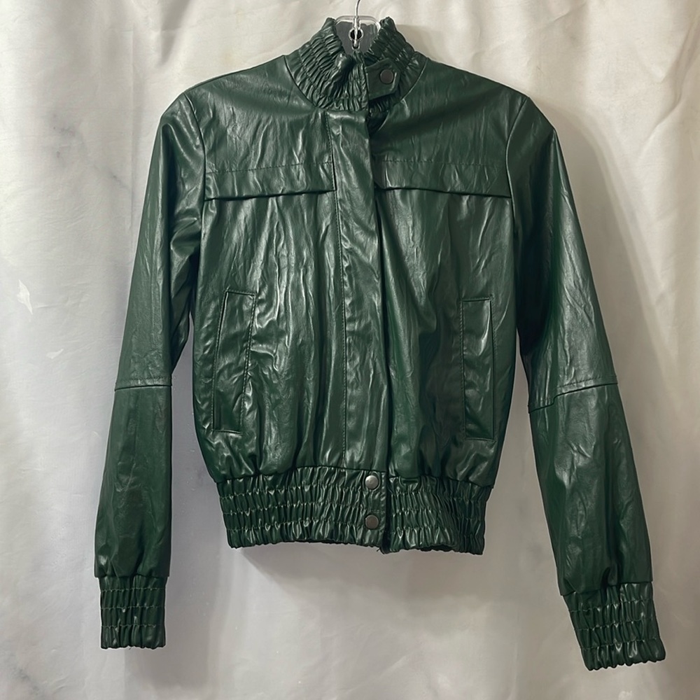 Zara green jacket